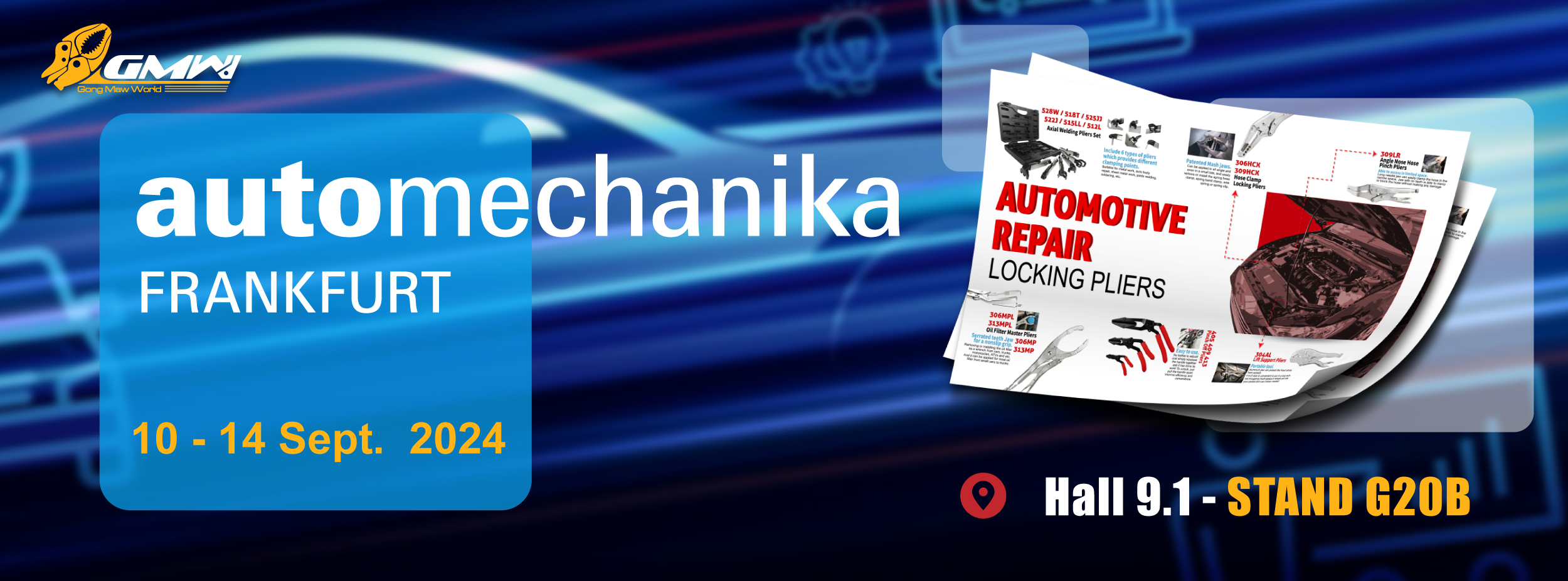 Join us at Automechanika Frankfurt 2024, 10-14 Sept.